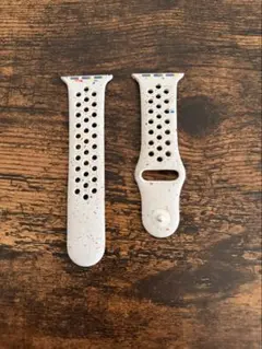 【Apple純正】ナイキスポーツバンド　ピュアプラチナム（S/M,41mm）