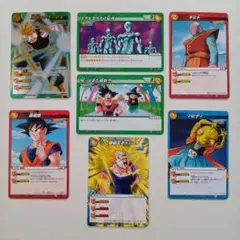 ミラクルバトルカードダス　ドラゴンボールカード　7枚セット