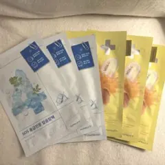 ナンバーズイン　4番　5番 フェイスマスク　各3枚