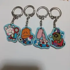 動物キャラクターキーホルダー