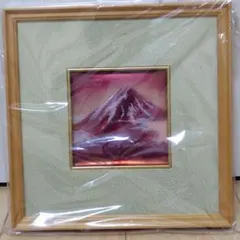 赤富士 絵画 額装品 - メルカリ