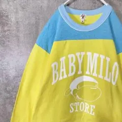 BAPE カットソー M Baby milo バイカラー M ユニセックスのサムネイル