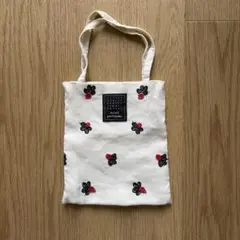 ミナ ペルホネン 刺繍ハンドバッグ