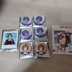 プロセカ グリ缶 42A クリフェス ホログラム缶バッジ チェキ MEIKO