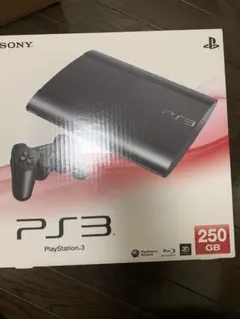 PS3 本体（黒）：購入時の箱・梱包材・アフターサービスのしおり付き