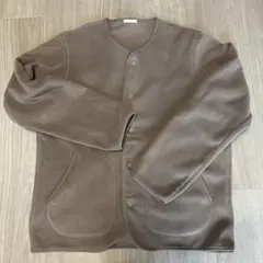 フリースカーディガン