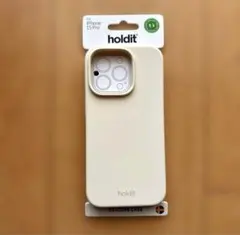 Holdit スマホケース　iPhone 15 pro用 オフホワイト