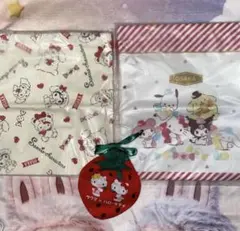 サンリオキャラクターズ 大阪限定 サクマ×ハローキティミニ巾着の３点セット