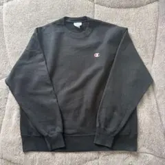 Champion reverseweaveチャンピオン スウェット黒ブラックXL