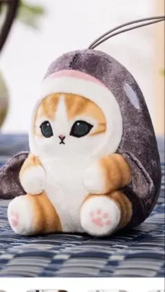 モフサンド mofusand 海の生き物にゃん 和 マスコット 和柄 サメ