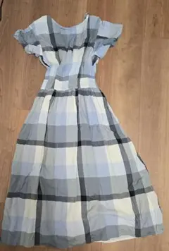 ブルーレーベル　チェックワンピ