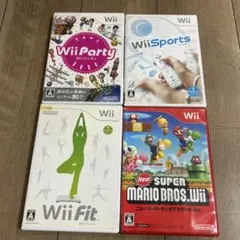 任天堂　Wii ソフト　Wiiパーティ　Wiiスポーツ　Wii フィット　マリオ