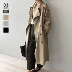 プリンさん専用COCOMOMO ロングトレンチコート M/L ベージュ