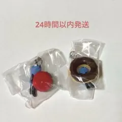 パペットスンスン　めじるしアクセサリー　いちご　ドーナツ　2点セット