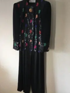 超美品☆Costa Blanca スパンコールジャケットとパンツセット