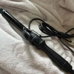 SALONIA カールヘアアイロン ブラック　25mm