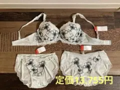 新品　トリンプ　ブラC75 ショーツM 薄い水色　3点
