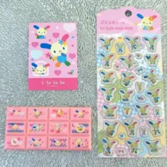 ウサハナ　シール　３種　ちょこぶろっくしーる　ぷくっとシール　サンリオ　新品