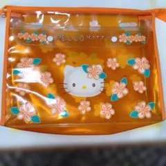 公*o様 ハローキティ トロピカル ハイビスカス クリアポーチ - メルカリ