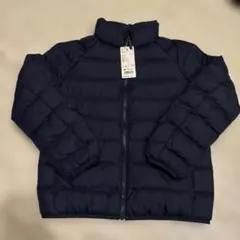 新品‼︎ユニクロ⭐︎ライトウォームパデットジャケット　ネイビー 140