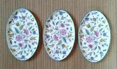 MINTON 花柄オーバル皿 3枚セットのサムネイル