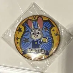ズートピア 金バッチ 缶バッジ ジュディ