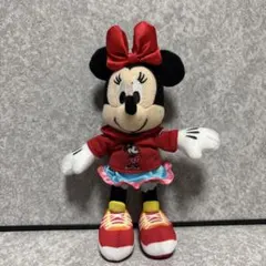 ミニーマウス ぬいぐるみバッチ