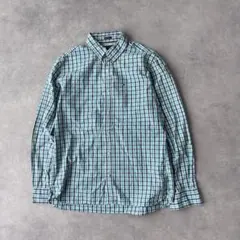 19325 トミーヒルフィガー 刺繍ロゴ チェック柄 シャツのサムネイル