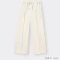 GU プルオンパンツ ナチュラル S