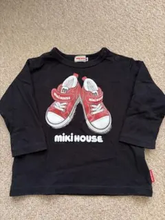 美品　ミキハウス　長袖Tシャツ