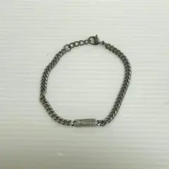 Dior ディオール ブレスレット シルバー ＳＳ ロゴプレート チェーンのサムネイル