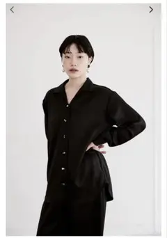 sheer chambray half coat - メルカリ
