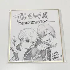 ブルーロック展 凪誠士郎 御影玲王 ミニ色紙