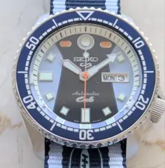 SEIKO 腕時計 スーパーカブ コラボ SRPK37K1 ブルー 限定 - メルカリ