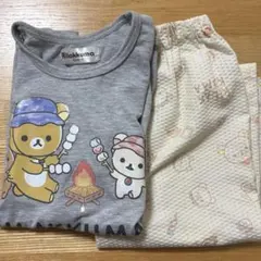 Rilakkuma パジャマ 上下セット キャンプ柄のサムネイル