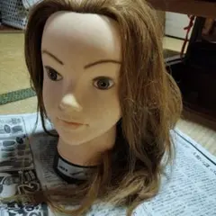 【未使用】練習ウィッグ5体セット 国家試験練習用カットウィッグ5体セット 国家試験用カット