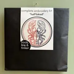 刺繍キット "half baked"