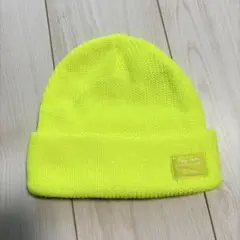 ネオンイエロー ニット帽