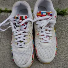 NIKE airmax エアマックス90 国旗 ワールドカップ - メルカリ