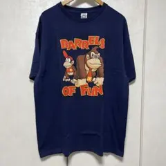 当時物 希少 スーパードンキーコング Tシャツ キッズサイズ 任天堂