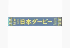 2026年日本ダービー】マフラータオル レーシングプログラム 入場券