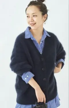 Plage Cashmere Mix Fur カーディガン カシミヤ 楽天市場】Plage プラージュ カーディガン ライトベージュ サイズ:FREE