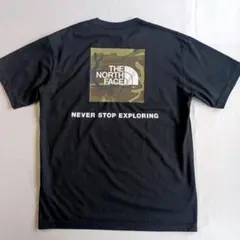 THE NORTH FACE Tシャツ カモフラ サイズM ブラック