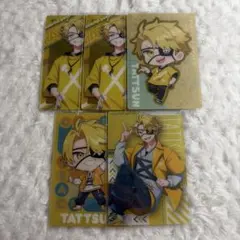 カラフルピーチ たっつん さんトレカ5点セット