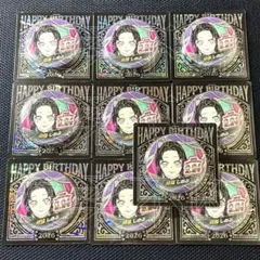 鬼滅の刃 胡蝶しのぶ ジャンプショップ バースデイ缶バッジ 10点