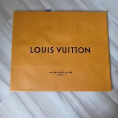 LOUIS VUITTON ショップ袋 大きめ オレンジ