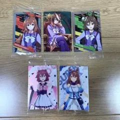ウマ娘シンデレラグレイ ウエハース 5種