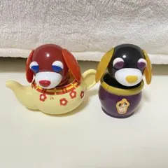 お茶犬　ティーポット 2個セット　マック　ハッピーセット