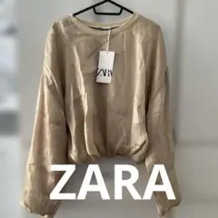 zara長袖tシャツ
