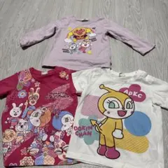 【アンパンマン】90サイズ 3枚セット★キッズコレクション2枚込！+おまけ